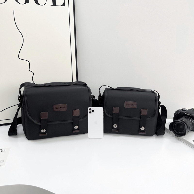 轻便休闲大容量单肩斜挎专业相机包单反数码摄影包防水相机微单包