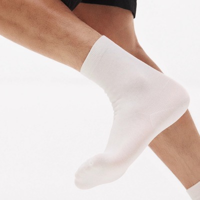 PLAINPLAYFUL大直角棉袜基础款