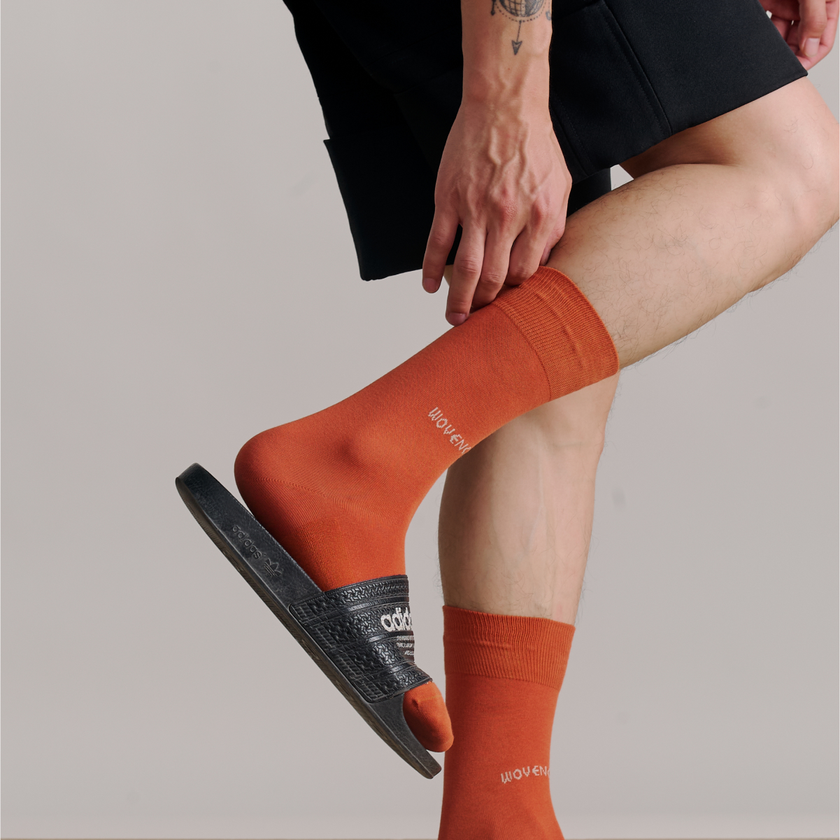 透气男女精梳棉透气袜子