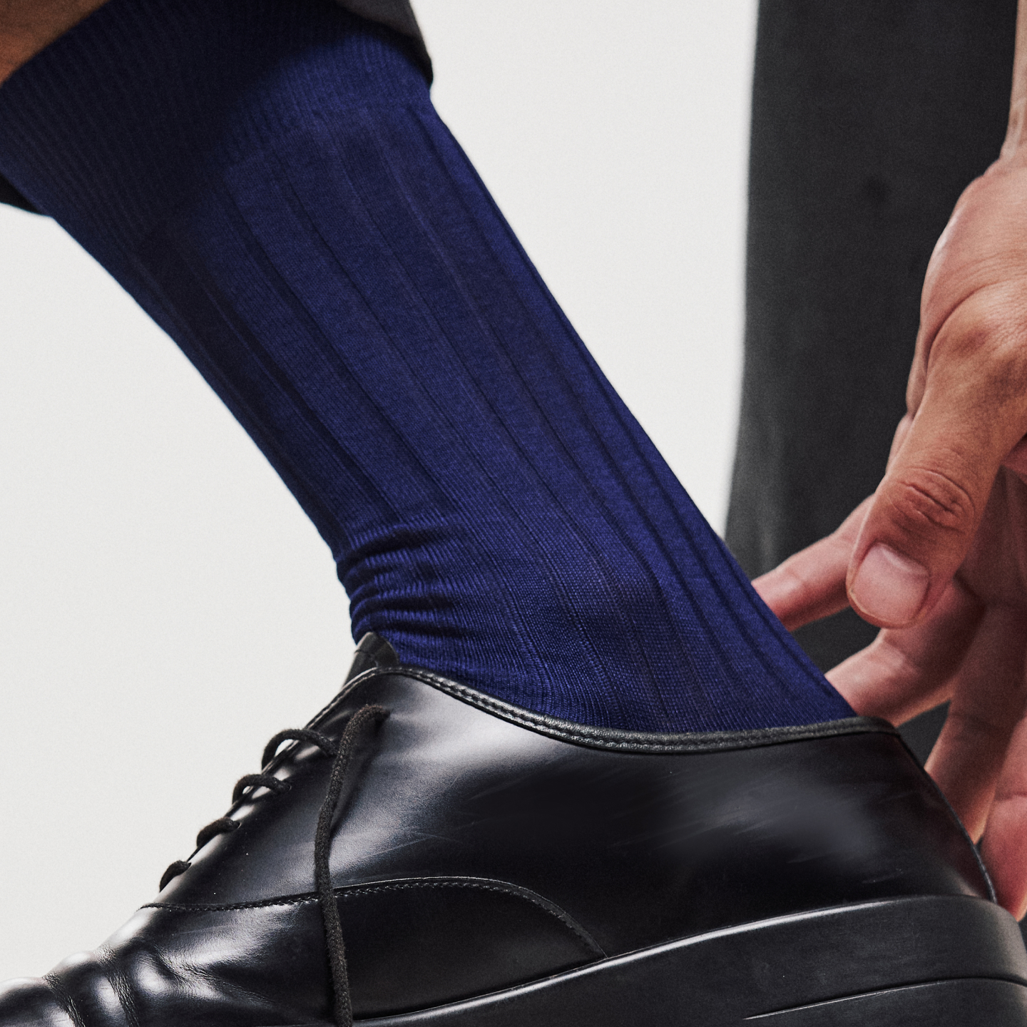 60支高端丝光棉绅士袜正装袜