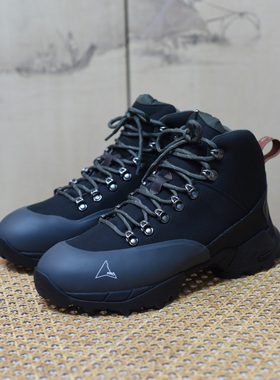 ROA联名款山系户外徒步登山鞋高帮防滑耐磨运动休闲鞋小众潮鞋男