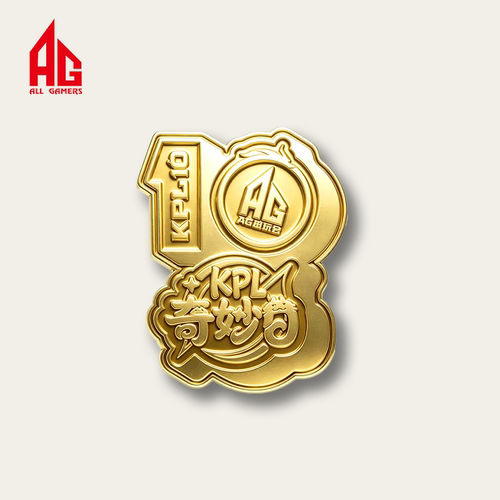 【AG官方正品】AGxKPL奇妙日纪念金属徽章