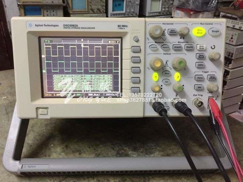 小型/便携式全数字示波器 原装安捷伦60M双通道DSO3062A  彩色 农机/农具/农膜 播种栽苗器/地膜机 原图主图