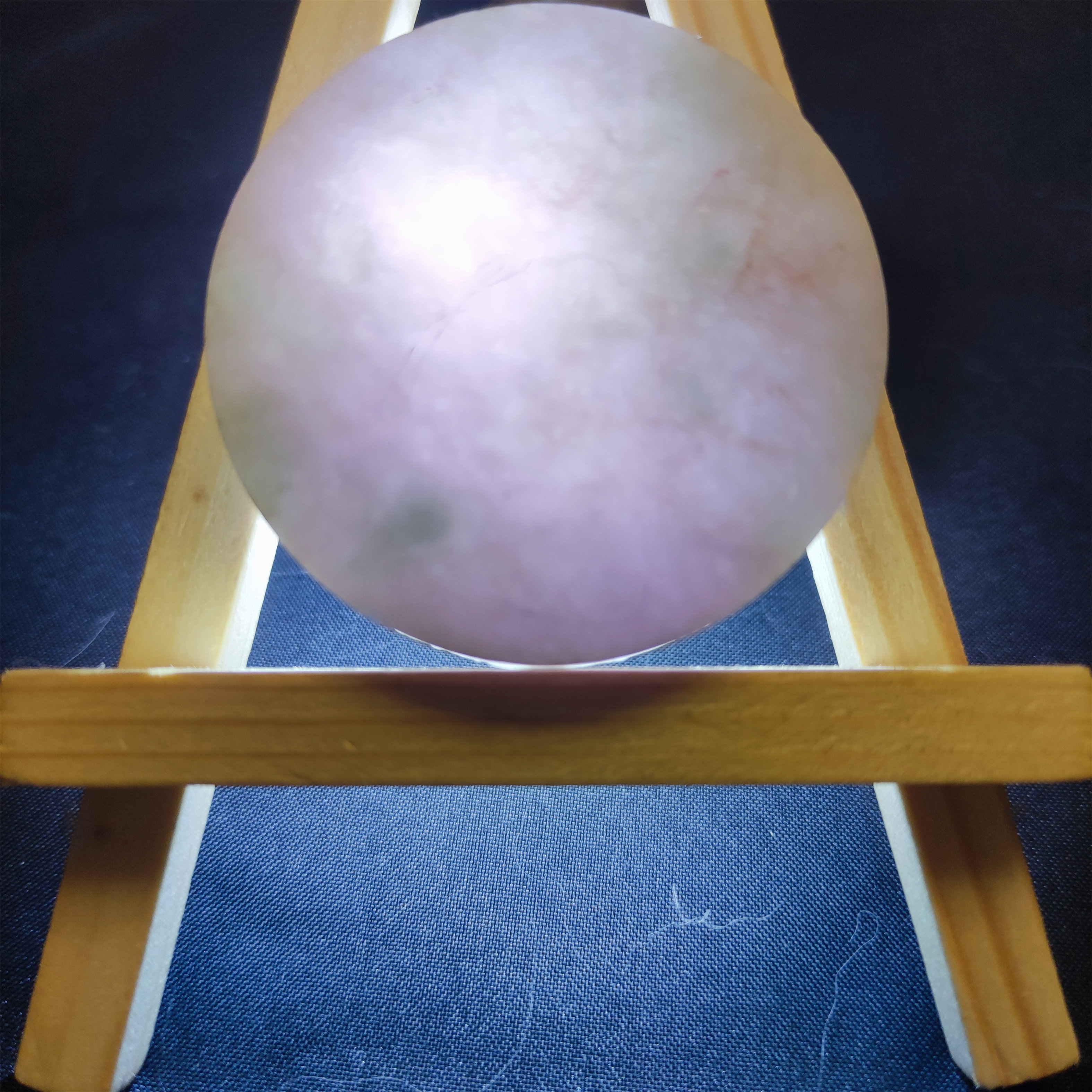 天然翡翠:冰春彩 紫罗兰 翠绿 镯芯 原石(未打磨 加工另算)