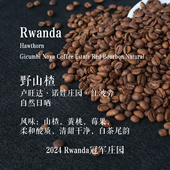 三夜咖啡卢旺达诺娃庄园野山楂红波旁自然日晒轻烘袋装 手冲咖啡豆