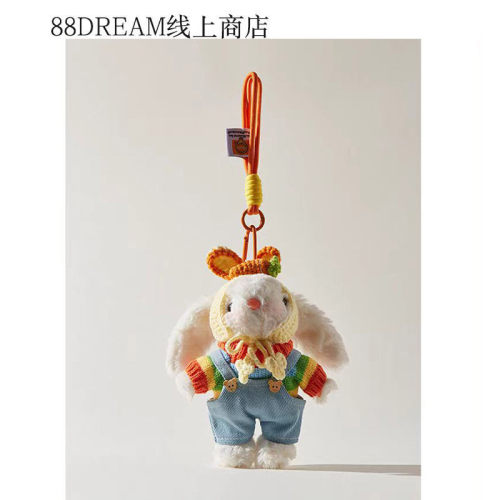 多巴胺毛绒小兔公仔包包
