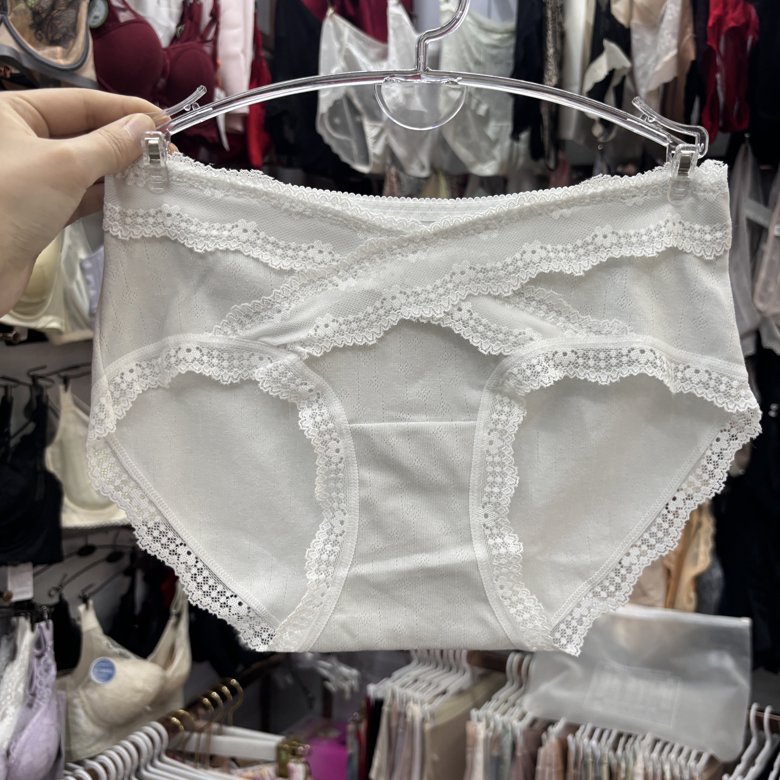 新款法式蕾丝边女生内裤女士少女三角裤甜美纯欲短裤透气,女士内衣/男士内衣/家居服,女三角裤,淘宝优惠券,粉丝福利购,淘宝优惠卷