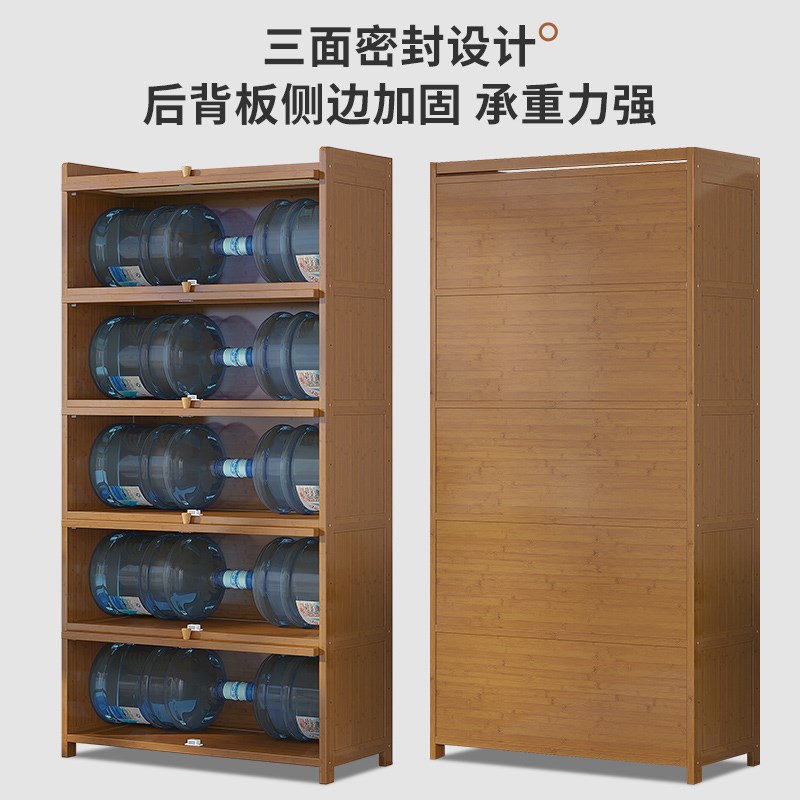 速发书架落地书桌收纳置物架家用组合书柜图书馆柜子一体整墙轻奢