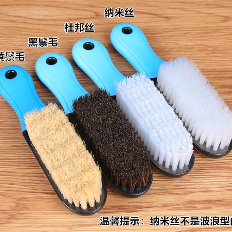 速发文玩刷波浪型软硬猪鬃毛刷大小金刚菩提橄榄核桃保养清理工具