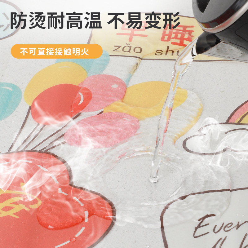 速发静电厨房贴纸防水防油自粘墙纸透明墙面专用贴膜防火耐高温油