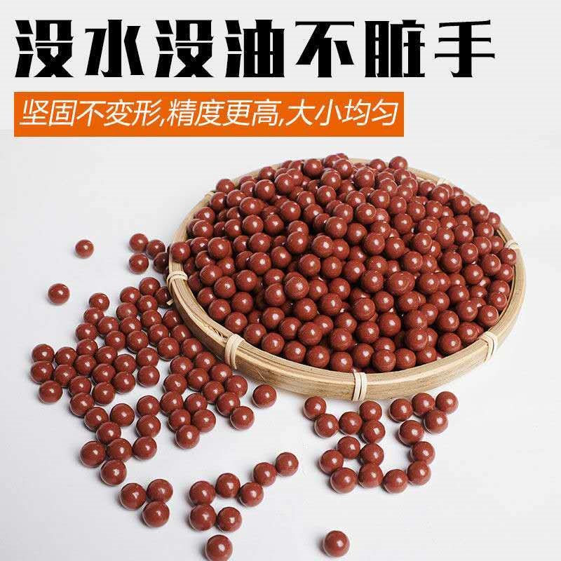 速发泥弹丸弹弓专用亮面彩色安全泥丸弹加重超重8mm超硬包邮户外图片