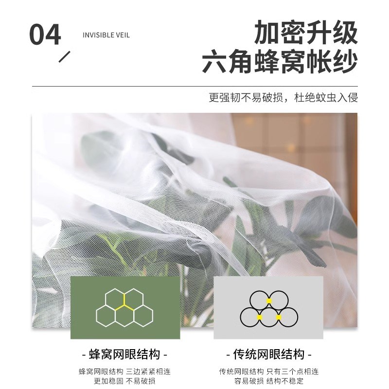 速发学生宿舍折叠蚊帐2024新款家用单人床免安装帐篷上下床罩2023