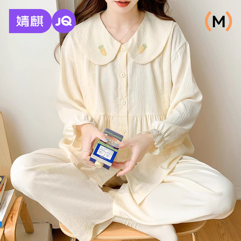 速发月子服夏季薄款产妇孕妇睡孕怀衣期产后待产喂奶哺乳家居