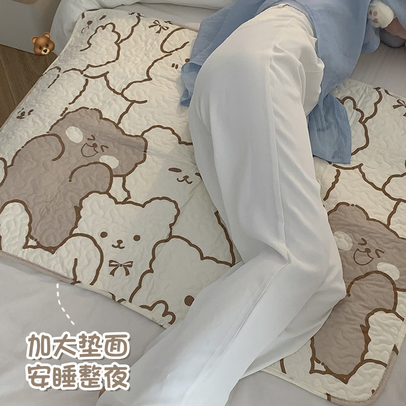 速发姨妈垫生漏期床垫月经期专用生例假睡觉防舍宿理防水可洗隔尿
