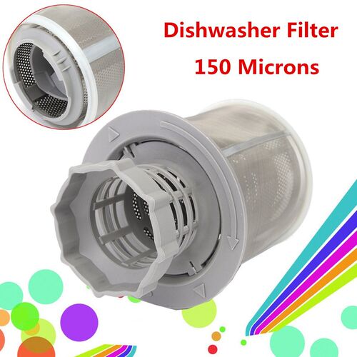 速发2 Part Dish Washer Mesh Filter Set Grey Inner Screen Fil