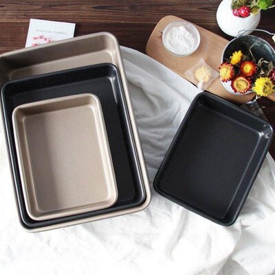 速发Non-stick household baking pan oven Snowflake cookie coo