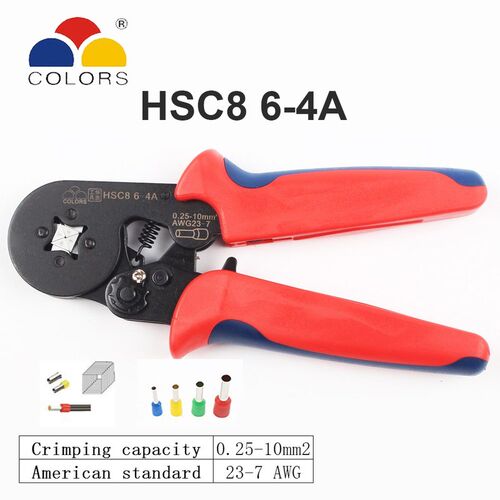 速发HSC8 10S 0.25-10mm2 23-7AWG crimping pliers HSC8 6-4A HS