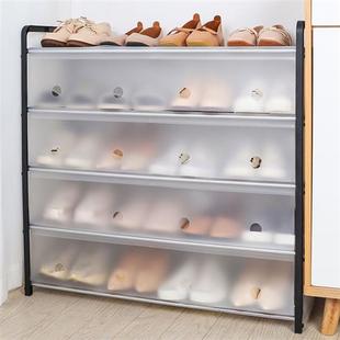 速发简易鞋架多纳经济型宿舍鞋柜家用门口防尘鞋层神器收架子室内