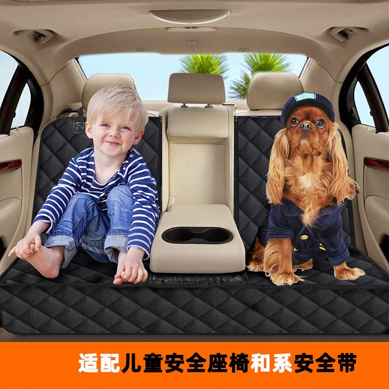 现货汽车b坐垫前排座垫夏季后排通用货车座椅套suv防脏垫防水后备