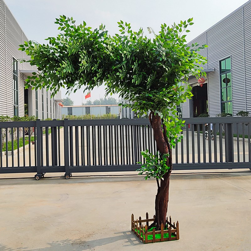 现货仿真榕树假树仿真大型植物酒店商场婚礼道具许愿树景观树橱窗
