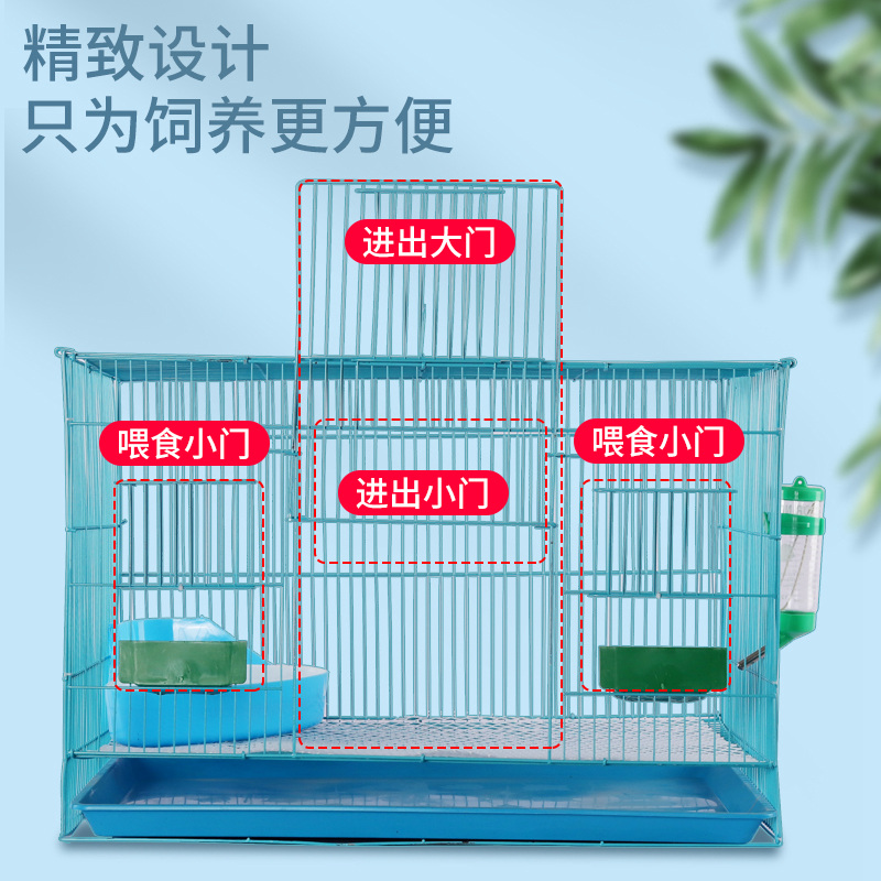 速发兔笼特大号小兔子笼子带厕所猪笼仓鼠笼豚鼠笼兔窝室内家用