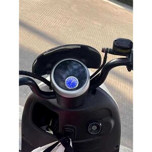 现货车载表盘时钟夜光汽车高精度电子表车用电子石英钟表双闪贴