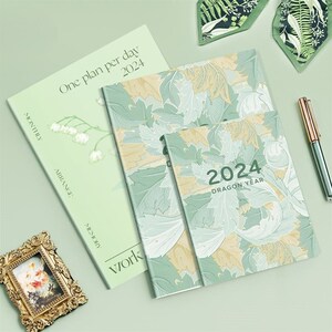 速发2024 planner monthly plan book a4 a5 schedule book 月计