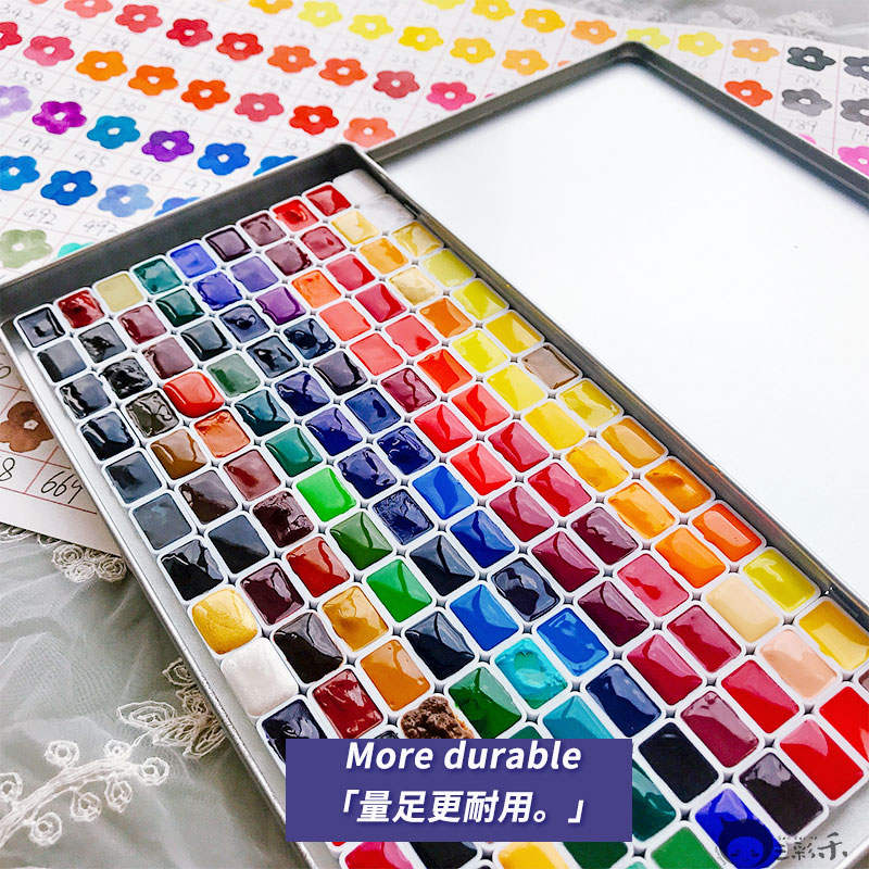 新品史明克水彩颜料分装140色36 24 色全 M插画 钢笔淡彩颜料 新