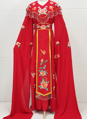 速发戏剧戏曲花高服装越剧黄梅戏宫装头饰戏服演出服古装贵妃旦角