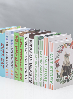 速发儿童类假书书创件幼儿园摆意道具模型书壳书房装饰摆设