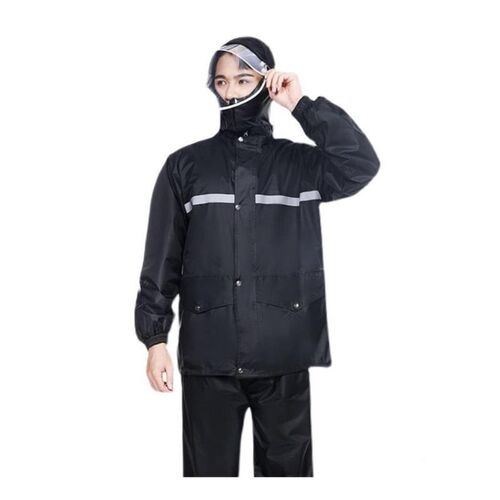 速发ride an double thick raincoat rain pants suit men's