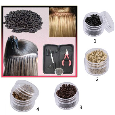保真速发ds for Hjair Extensions Beads Hair Rings Hair Extens