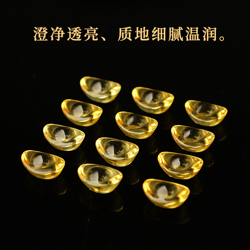 速发黄铜聚宝盆招财纯铜聚宝炉黄晶金元宝室内客厅玄关存钱聚财摆