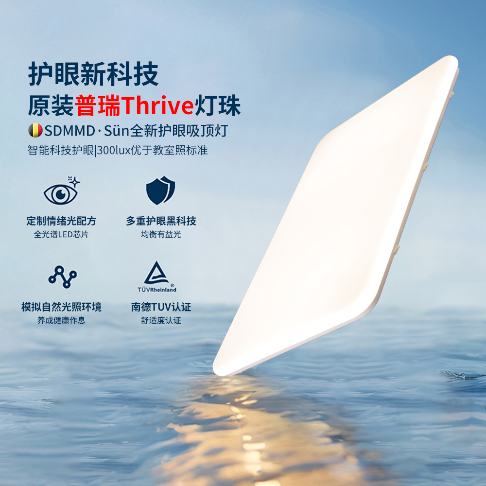 现代简约，智能客厅灯，包安装