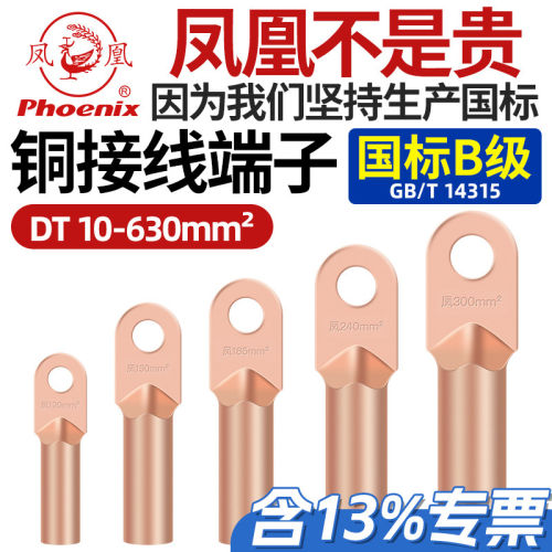 凤凰DT铜接线端子头鼻耳直