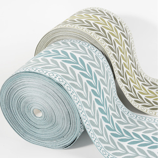 宽18.5cm中式 饰配件花边 窗帘花边辅料提花织带复古沙发靠垫抱枕装