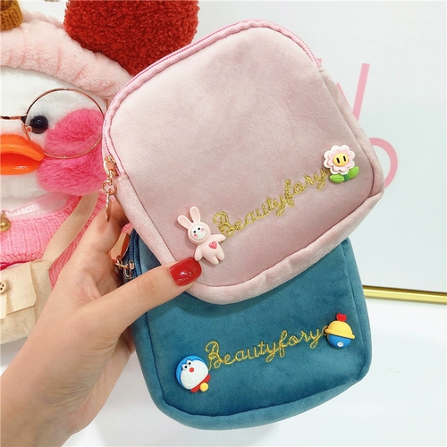 Милая гигиеническая прокладка, сумка-органайзер, салфетки, портативная вместительная и большая сумка