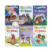 Aboard Travels 旅行6册My Zip 泰 Ty’s Can All 英文原版 入门级分级阅读英语读物 Zoom Read适合朗读绘本图画书 first