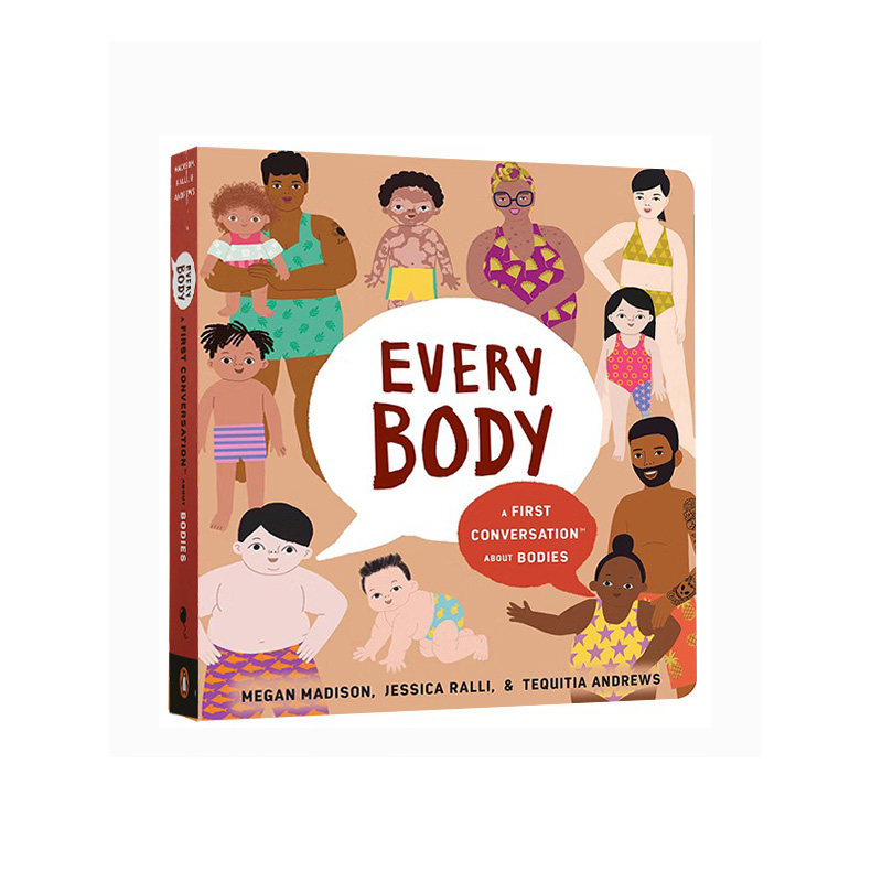 预售 英文原版 First Conversations系列 Every Body: First Conversation About Bodies 纸板书 认识身体 儿童自我认知成长绘本