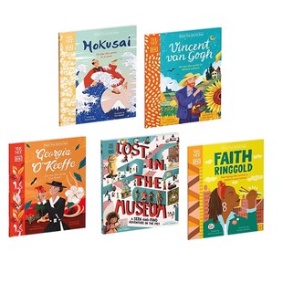 英文原版 The Met Louise Bourgeois 精装绘本5册 艺术家所见系列 DK名人传记 儿童艺术启蒙绘本图画书