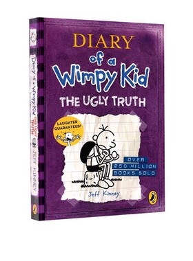 小屁孩日记#5 Diary of a Wimpy Kid The Ugly Truth 小鬼日记 英文原版小说 儿童章节桥梁书 幽默漫画故事书 7-12岁