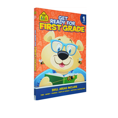 6-7岁思考练习 School Zone Thinkers Get Ready for First Grade 思想者 一年级的准备 小学生练习册附答案 英文原版