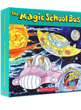 赠配套动画 Magic School Bus神奇校车 25周年点读版 12册盒装 英文原版绘本 儿童科普启蒙绘本 Joanna Cole 英语读物