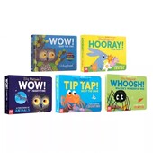 Walter for 小猫头鹰看世界系列 Tim 纸板书 Hoppy 麦克米兰美育绘本 Hooray 英文原版 Web 5册合售 Wonderful Hopgood