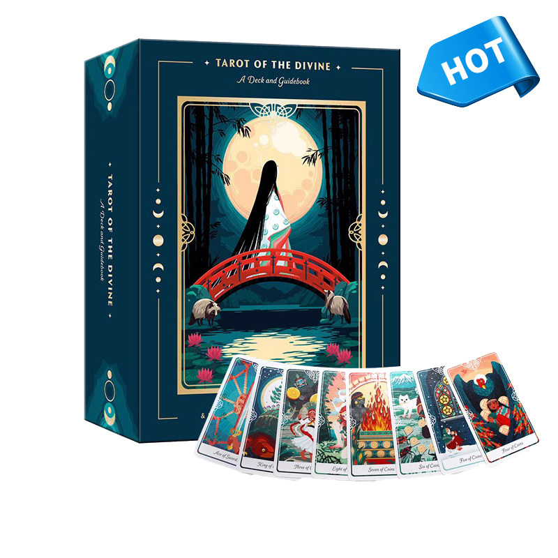 英文原版 Tarot of the Divine 神圣塔罗牌  神话民间传说与世界各地寓言童话故事塔罗牌收录 Yoshi Yoshitani