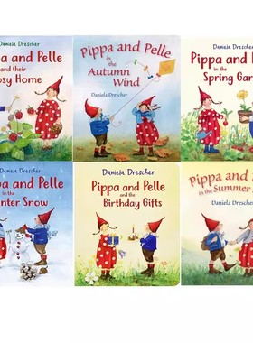 Daniela Drescher 绘本 皮帕和佩尔的故事  精灵传奇 小仙女系列 英文原版 Pippa and Pelle Birthday Gifts/their Cosy Home