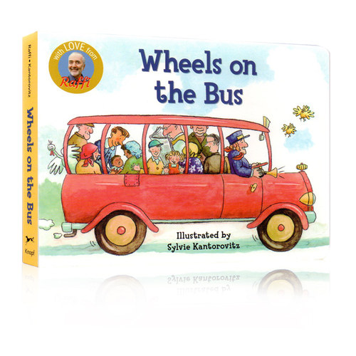 英文原版wheelsonthebus
