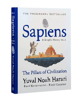 预售 Sapiens A Graphic History 人类简史2 The Pillars of Civilization 文明的支柱 英文原版尤瓦尔赫拉利 Yuval Noah Harari