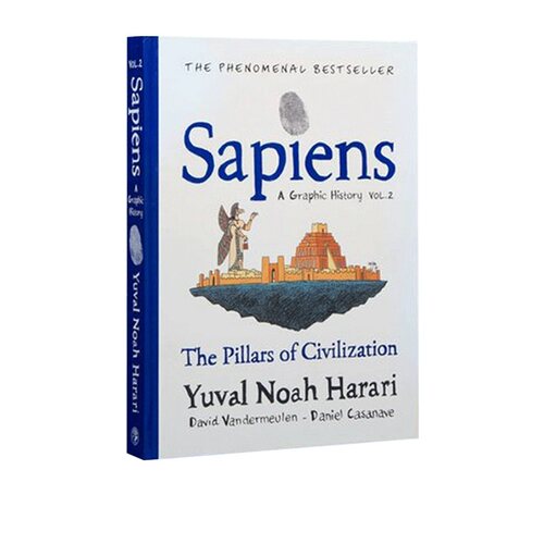 Sapiens A Graphic History 人类简史2 The Pillars of Civilization 文明的支柱 英文原版尤瓦尔赫拉利 Yuval Noah Harari