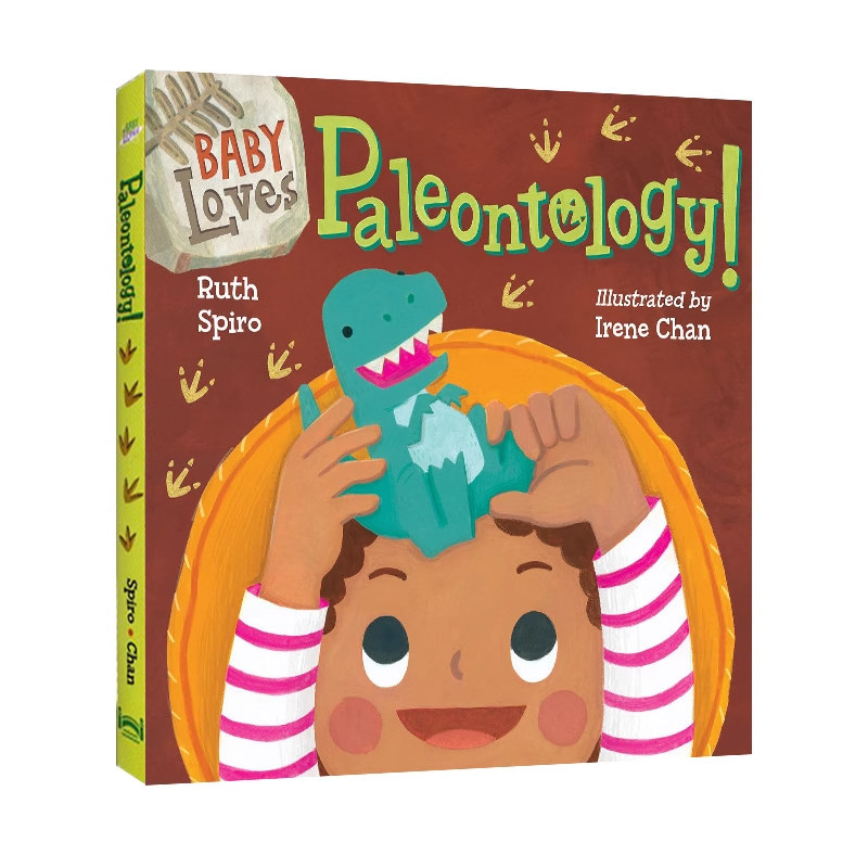 预售 英文原版 Baby Loves Paleontology 宝宝爱科学 古生物学 萌萌的科学 儿童启蒙纸板书 STEAM科学绘本图画书,书籍/杂志/报纸,儿童读物原版书,淘宝优惠券,粉丝福利购,淘宝优惠卷
